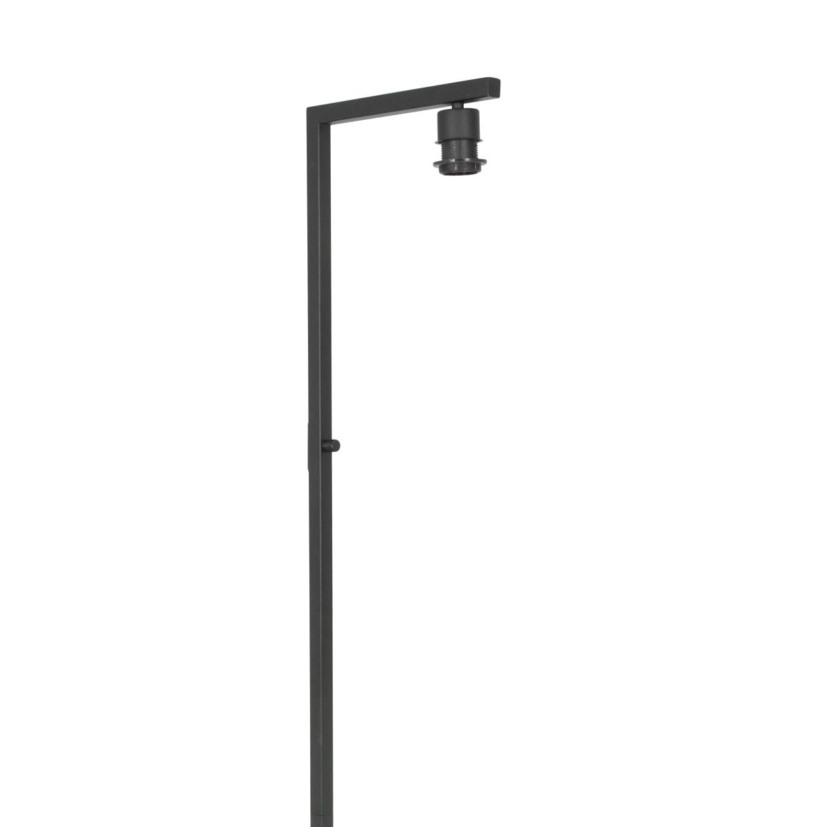 Lampadaire noir abat-jour beige Steinhauer Stang – Image 14