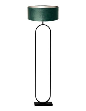 lampadaire-pied-oval-noir-light-et-living-jamiri-abat-jour-vert-3560zw