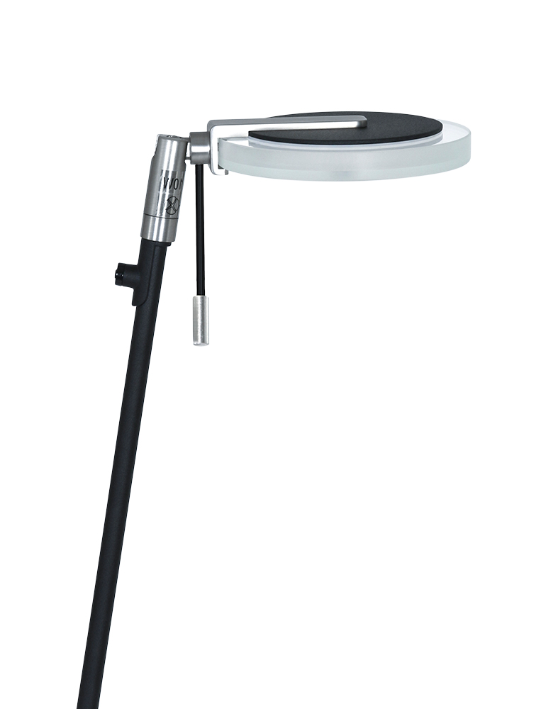 Lampadaire plat Steinhauer Turound noir – Image 2