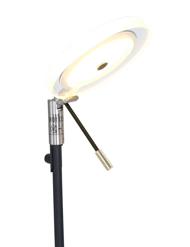 Lampadaire plat Steinhauer Turound noir – Image 3