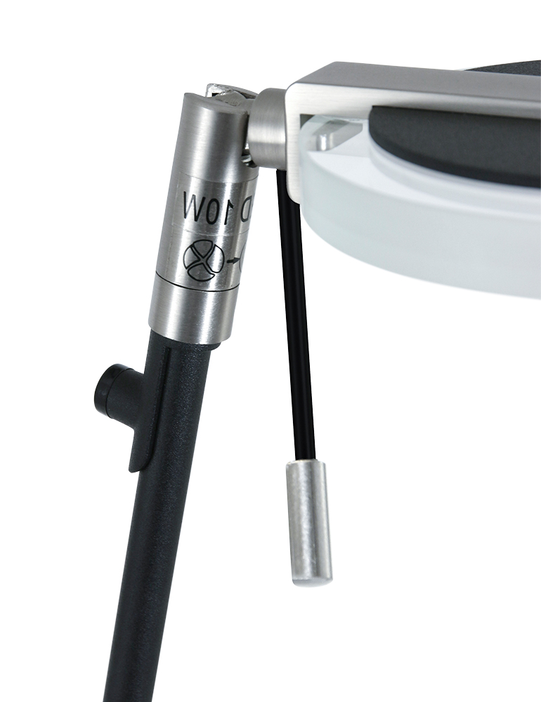 Lampadaire plat Steinhauer Turound noir – Image 5