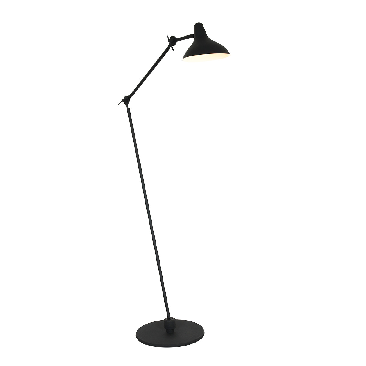 Lampadaire rétro Kasket Anne Lighting noir – Image 10