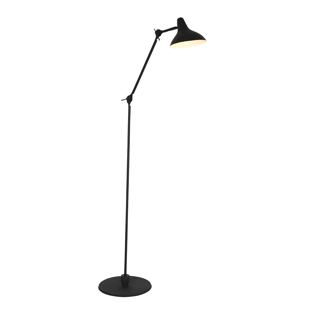 Lampadaire rétro Kasket Anne Lighting noir – Image 11