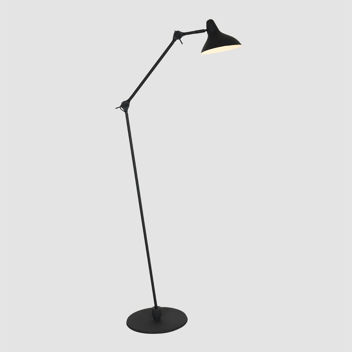 Lampadaire rétro Kasket Anne Lighting noir – Image 15