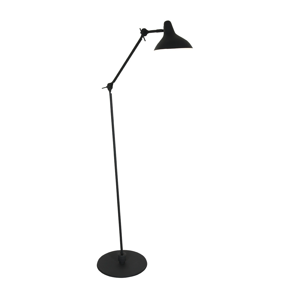 Lampadaire rétro Kasket Anne Lighting noir – Image 2