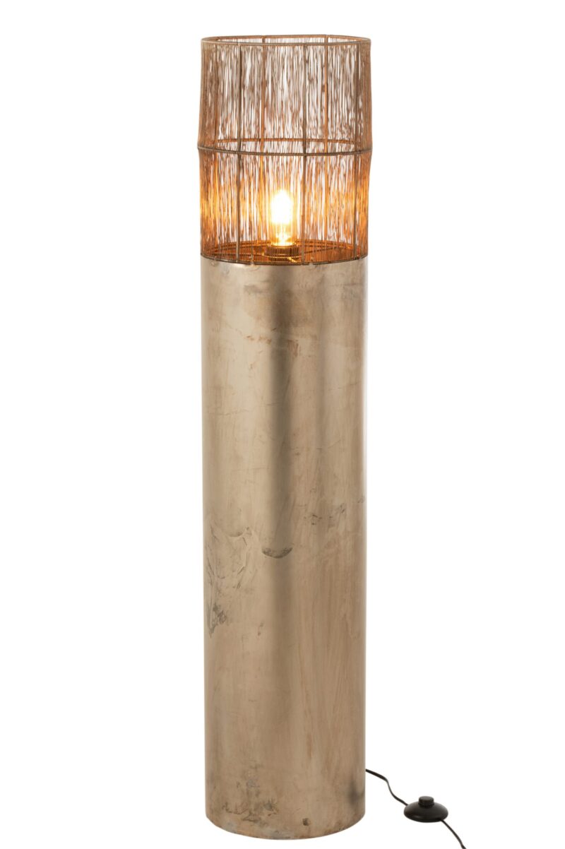 lampadaire-rustique-dore-et-marron-jolipa-nona-17251-3
