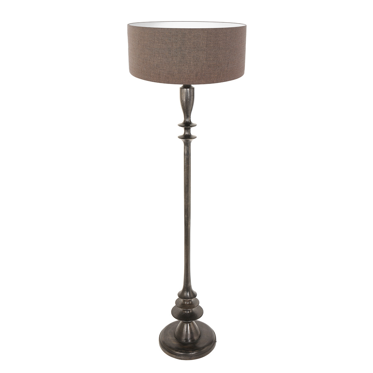 lampadaire-rustique-marron-noir-steinhauer-bois-noirantique-et-gris-3779zw