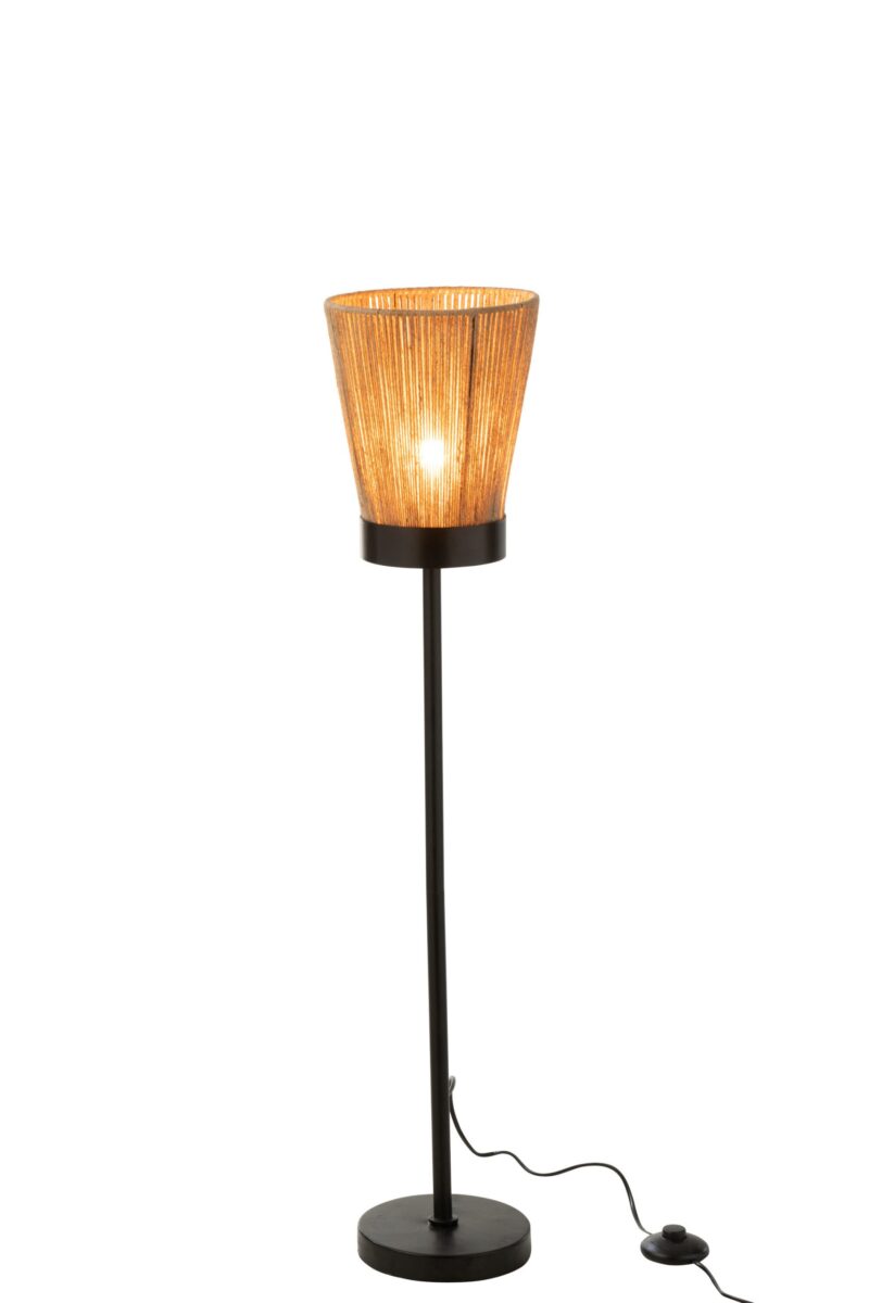 lampadaire-rustique-noir-avec-corde-beige-jolipa-luna-30960-3