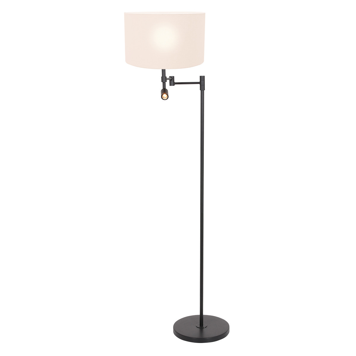 Lampadaire Steinhauer Stang blanc et noir – Image 2