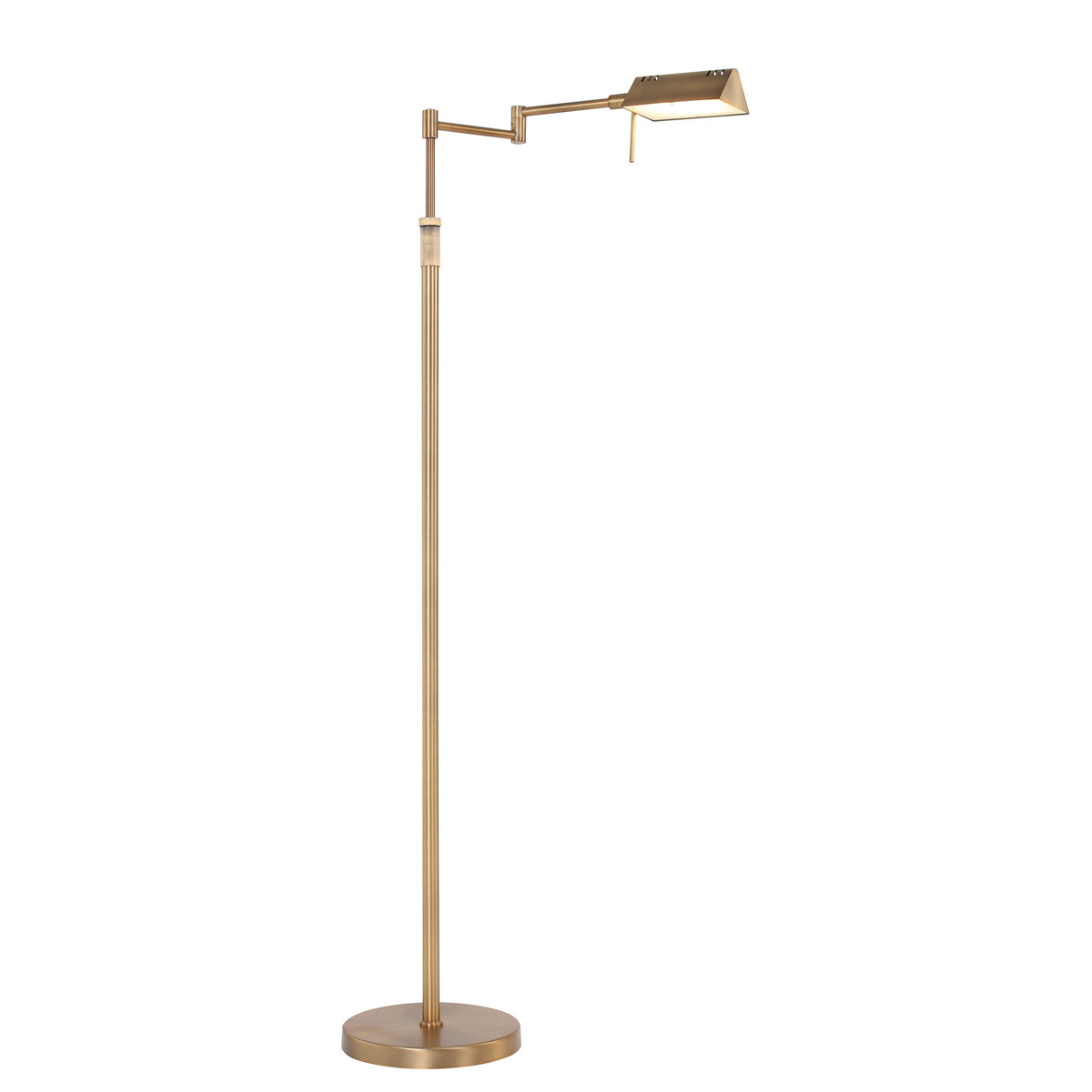 Lampadaire classique en bronze réglable Mexlite Karl – Image 2