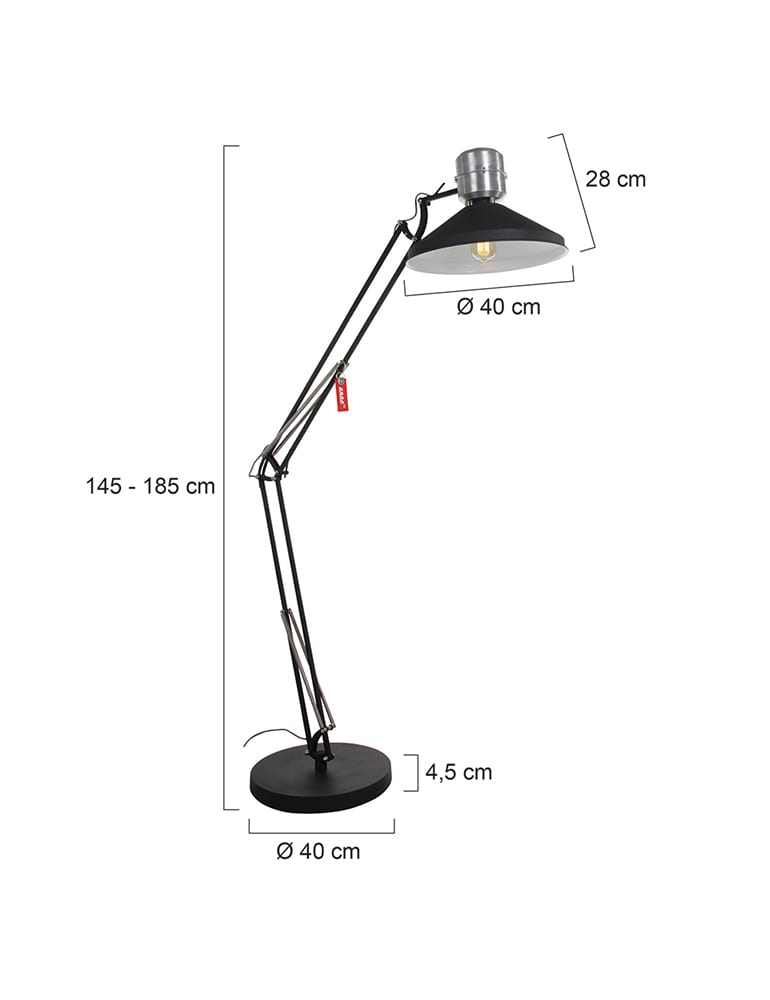 Lampadaire type industriel Anne Zappa – Image 13
