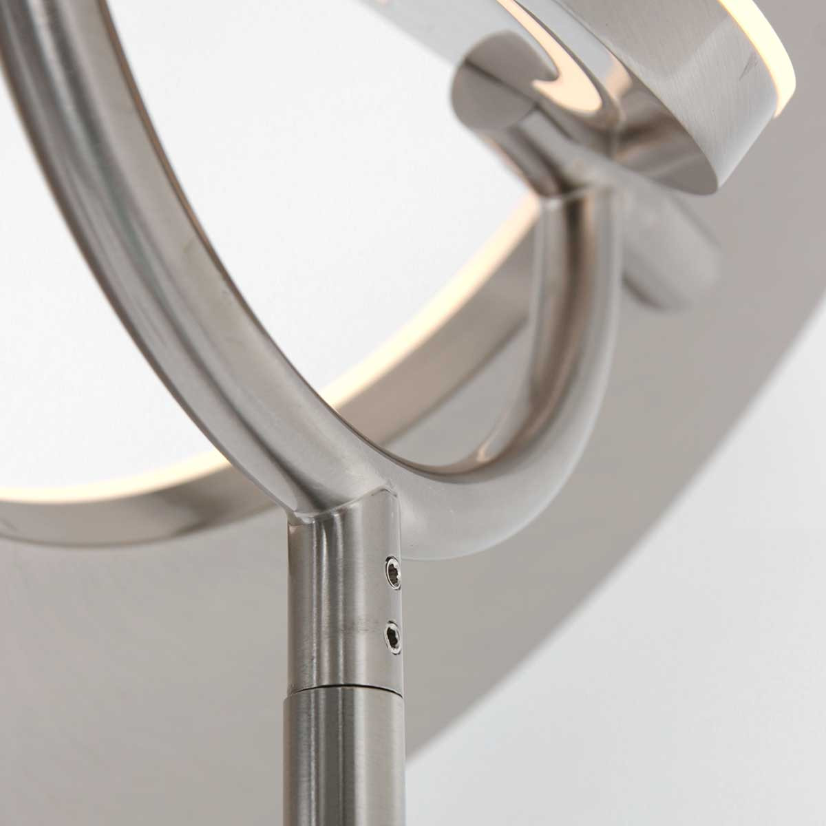 Lampadaire design moderne avec lampe de lecture en acier Steinhauer Soleil – Image 14