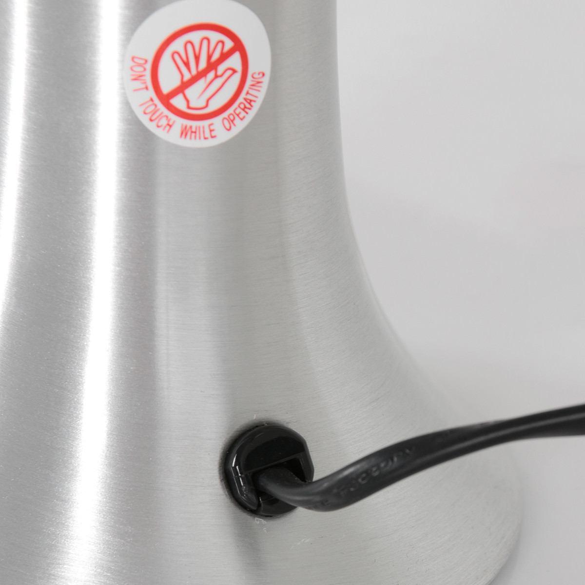 Lampe lave en acier avec lave rouge Mexlite Volcan – Image 5