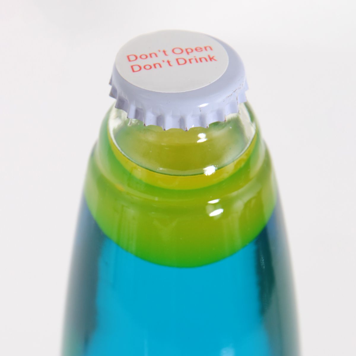 Lampe lave noire avec lave jaune Mexlite Volcan – Image 10