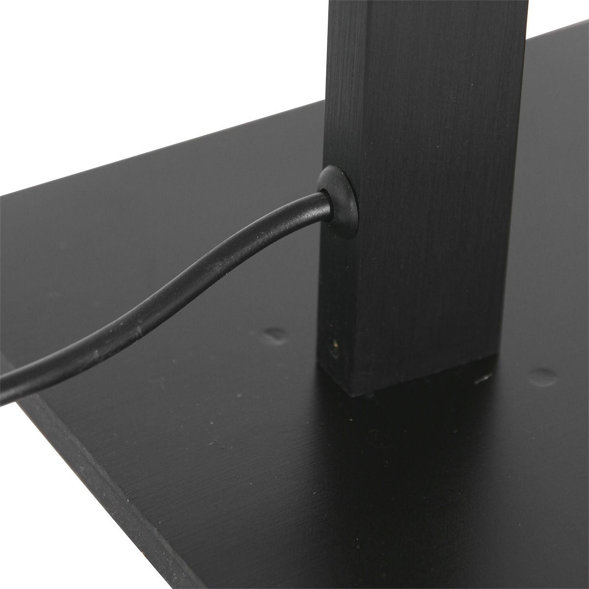 Lampe de table moderne en aluminium et plastique noir Mexlite Stekk – Image 11