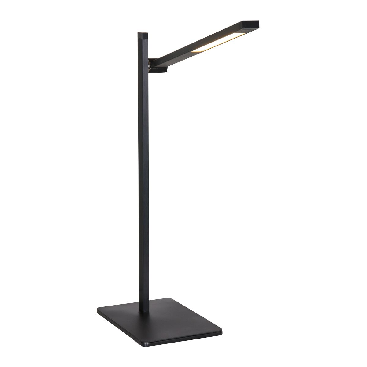 Lampe de table moderne en aluminium et plastique noir Mexlite Stekk – Image 15