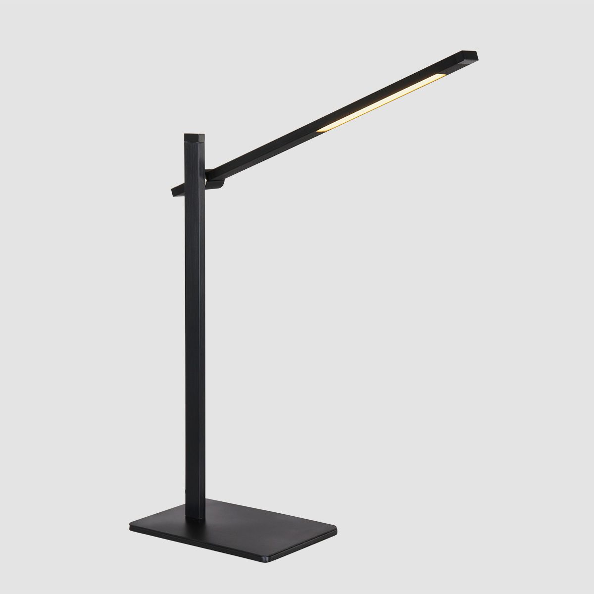 Lampe de table moderne en aluminium et plastique noir Mexlite Stekk – Image 17