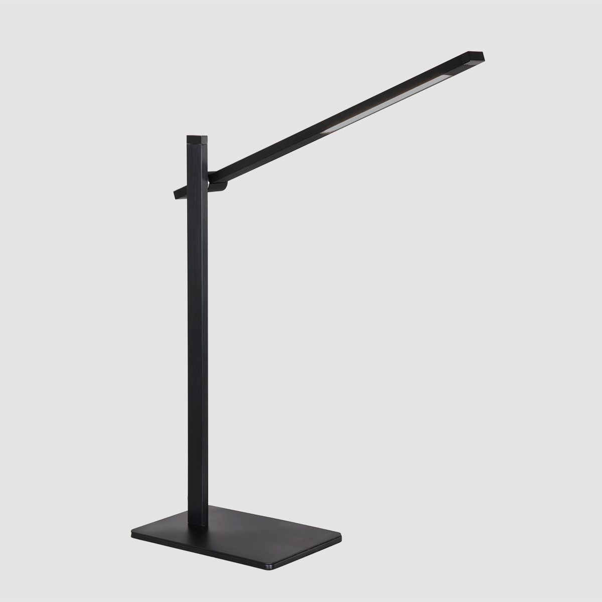 Lampe de table moderne en aluminium et plastique noir Mexlite Stekk – Image 18