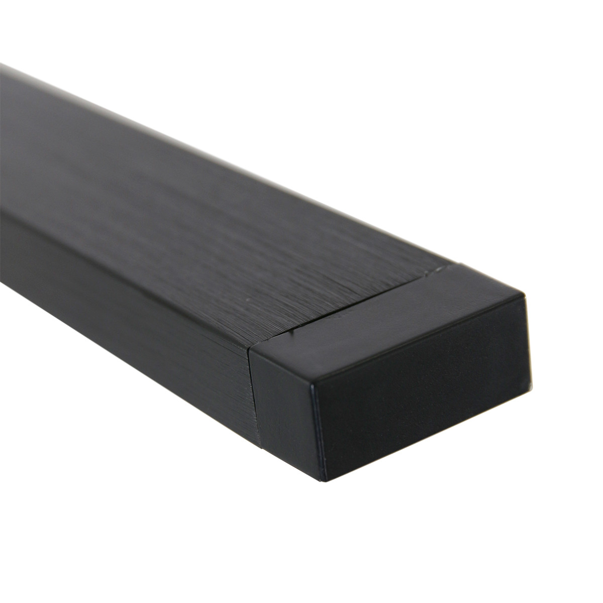 Lampe de table moderne en aluminium et plastique noir Mexlite Stekk – Image 6