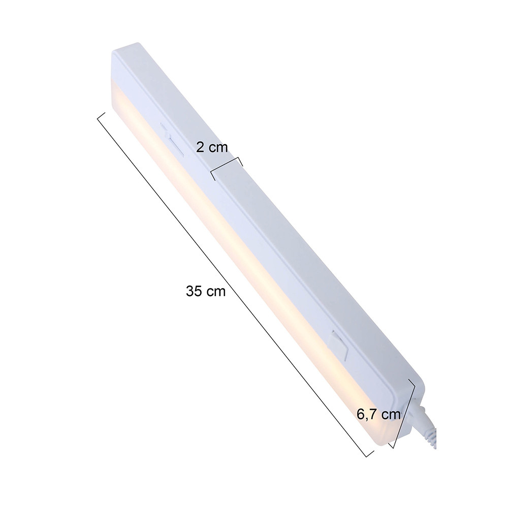 Lampe à LED de cuisine Steinhauer plafond et mur couleur blanche – Image 6