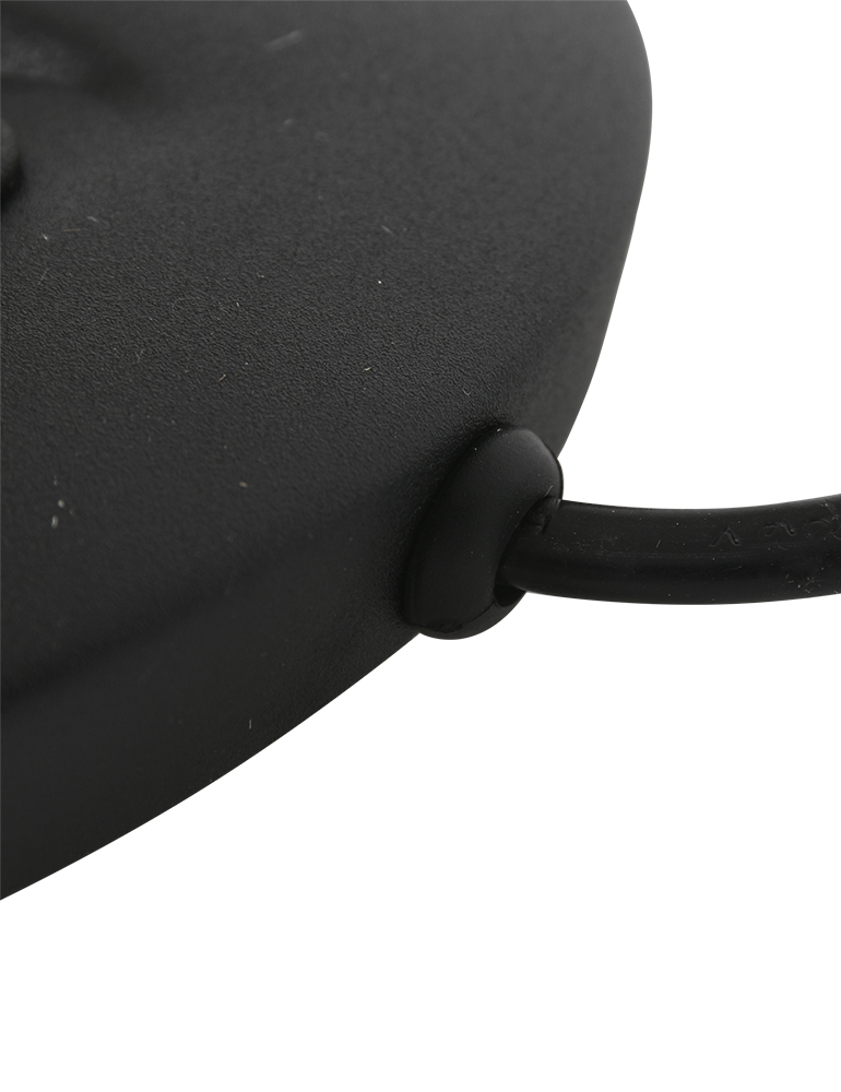 Lampe à pied courbé avec abat-jour en verre Tallerken Steinhauer métal et blanc – Image 4