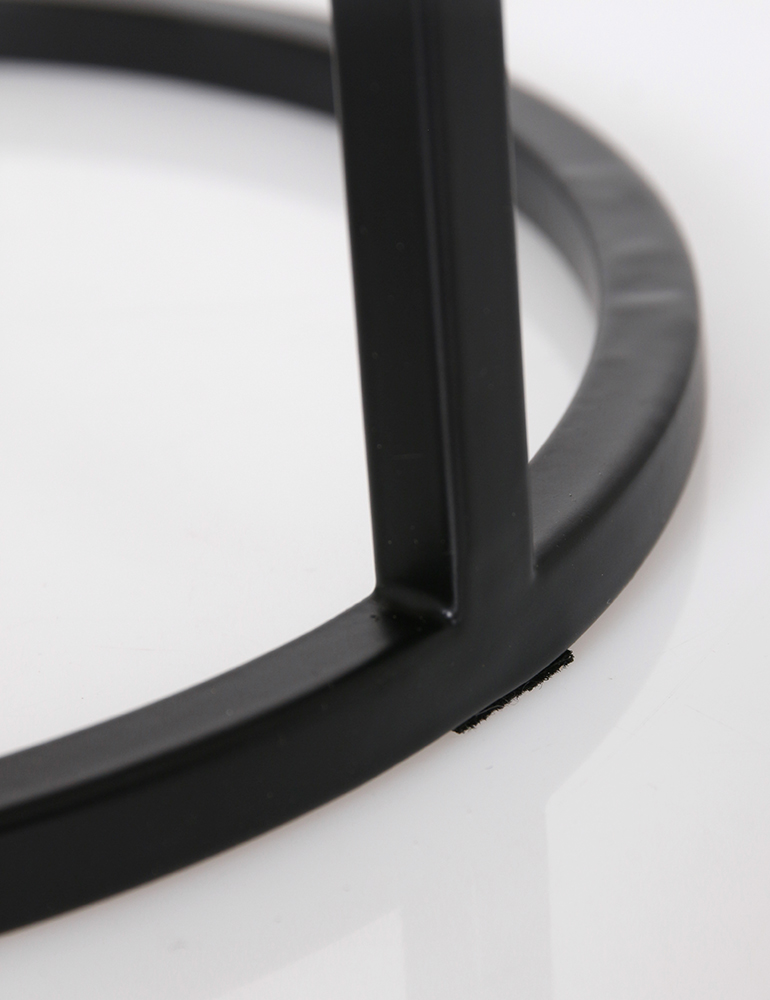 Lampe à poser avec abat-jour Light & Living bleu pétrole – Image 5