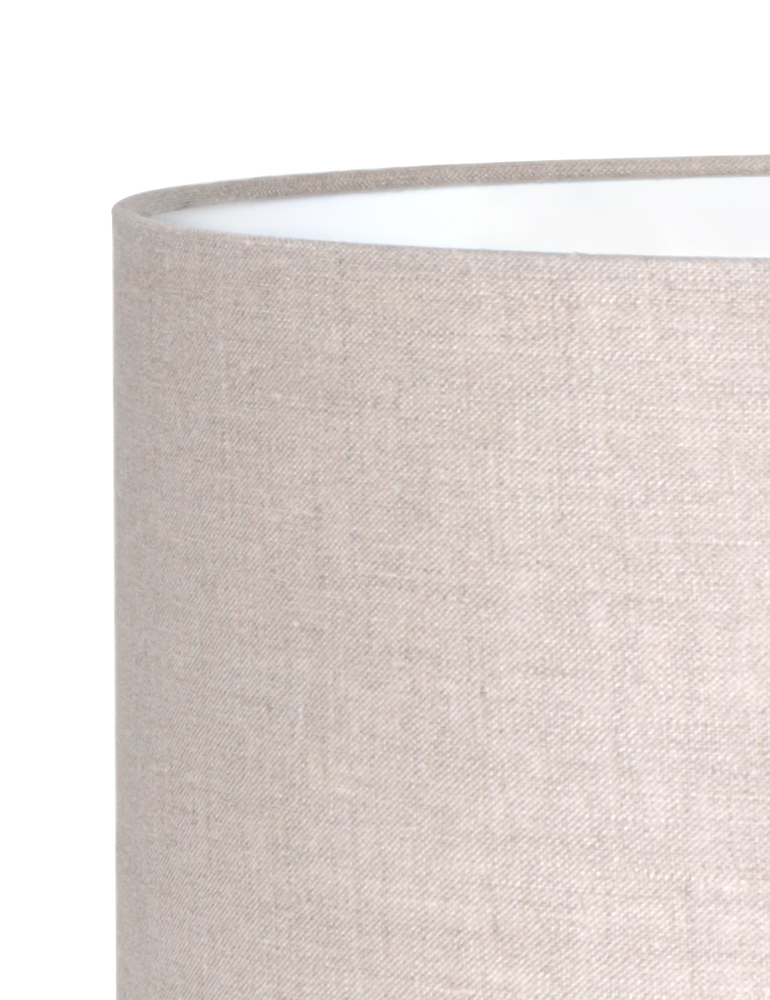 Lampe à poser beige avec base noire Light & Living Miley – Image 3