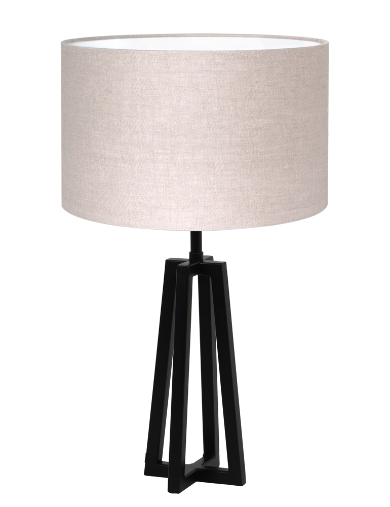 lampe-a-poser-beige-avec-base-noire-light-et-living-miley-8323zw