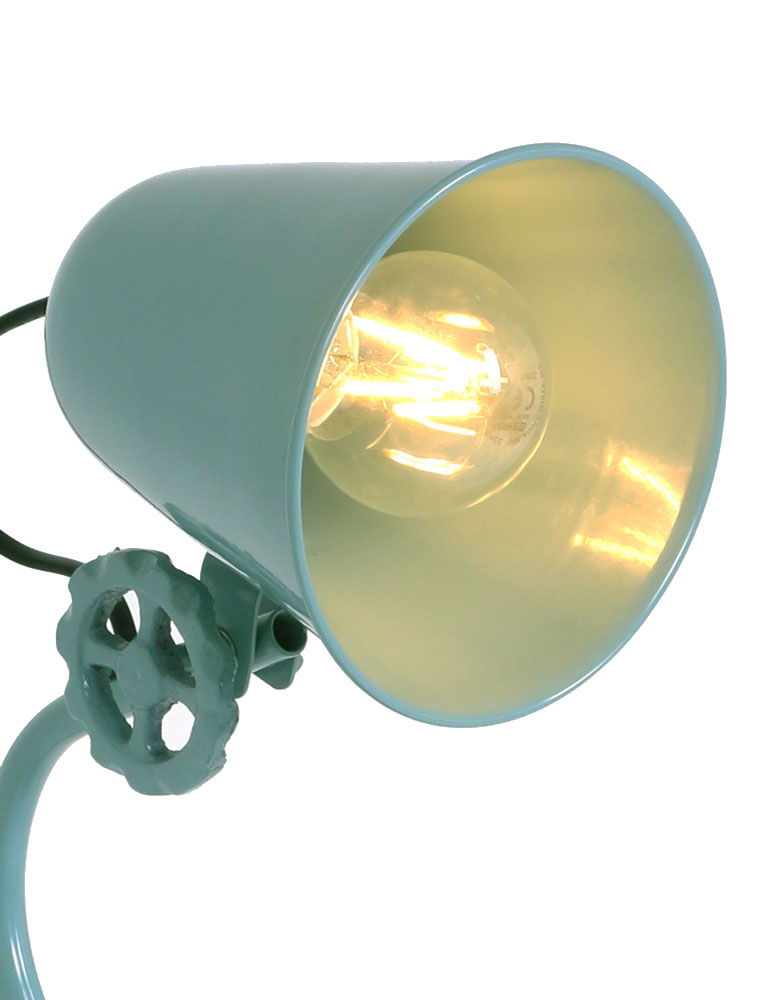 Lampe à poser bleue Anne Dolphin – Image 4