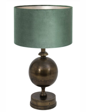 lampe-a-poser-bronze-abat-jour-vert-7001br