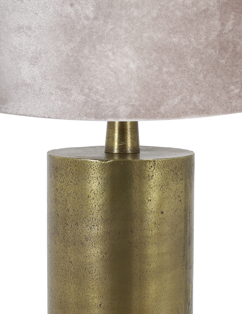 Lampe à poser chic patinée Light & Living Savi argent – Image 2