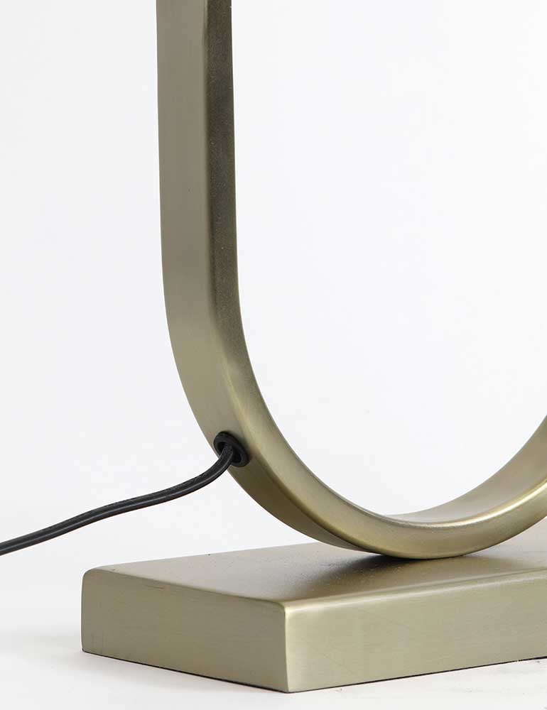 Lampe à poser classique Light & Living Jamiri or et noir – Image 4