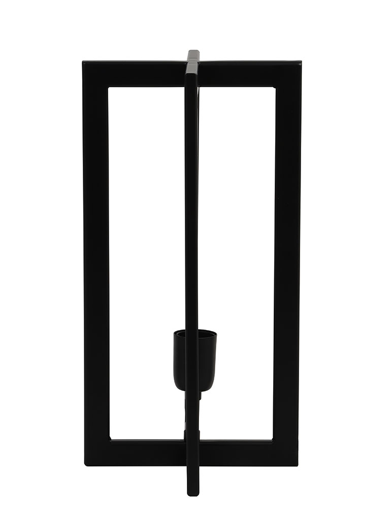Lampe à poser design carré Mace Light & Living noir – Image 2