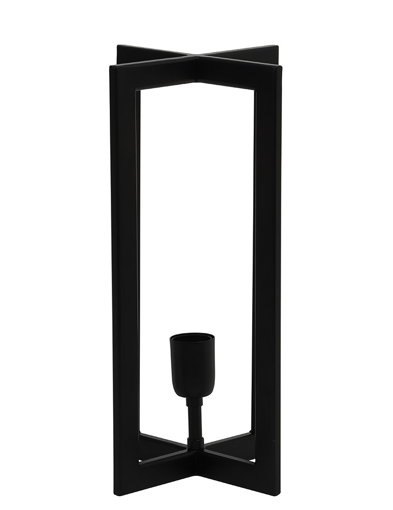 Lampe à poser design carré Mace Light & Living noir – Image 4