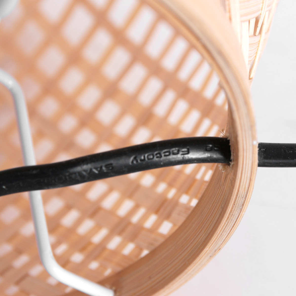 Lampe à poser en bambou Anne Lighting Maze beige – Image 10