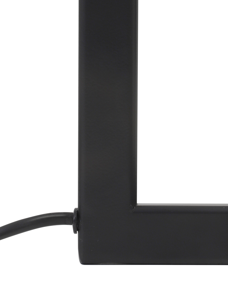 Lampe à poser en velours Light & Living Miley noir avec abat-jour vert – Image 4