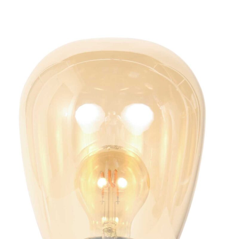 lampe-a-poser-en-verre-opaque-sphere-allongee-socle-dore-steinhauer-reflexion-amber-et-laiton-et-noir-2682me-4
