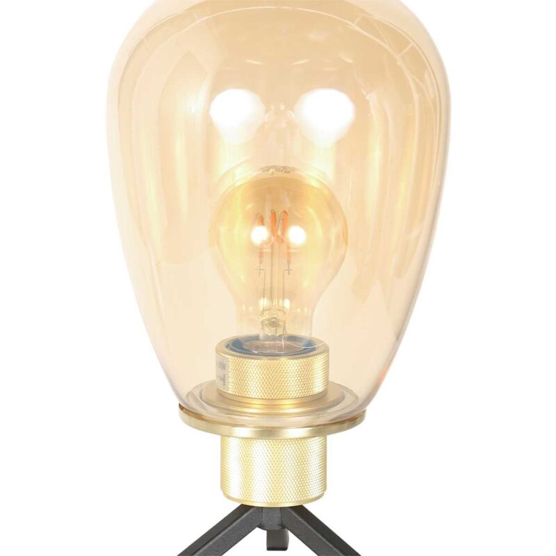 lampe-a-poser-en-verre-opaque-sphere-allongee-socle-dore-steinhauer-reflexion-amber-et-laiton-et-noir-2682me-5