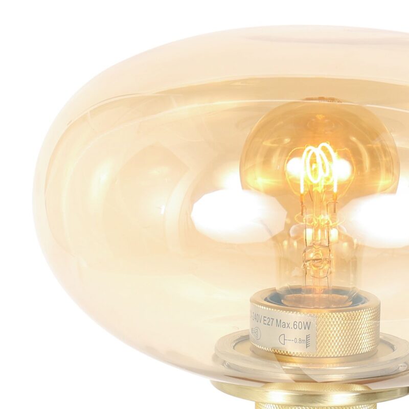 lampe-a-poser-en-verre-opaque-sphere-plate-socle-dore-steinhauer-reflexion-amber-et-noir-2681me-4