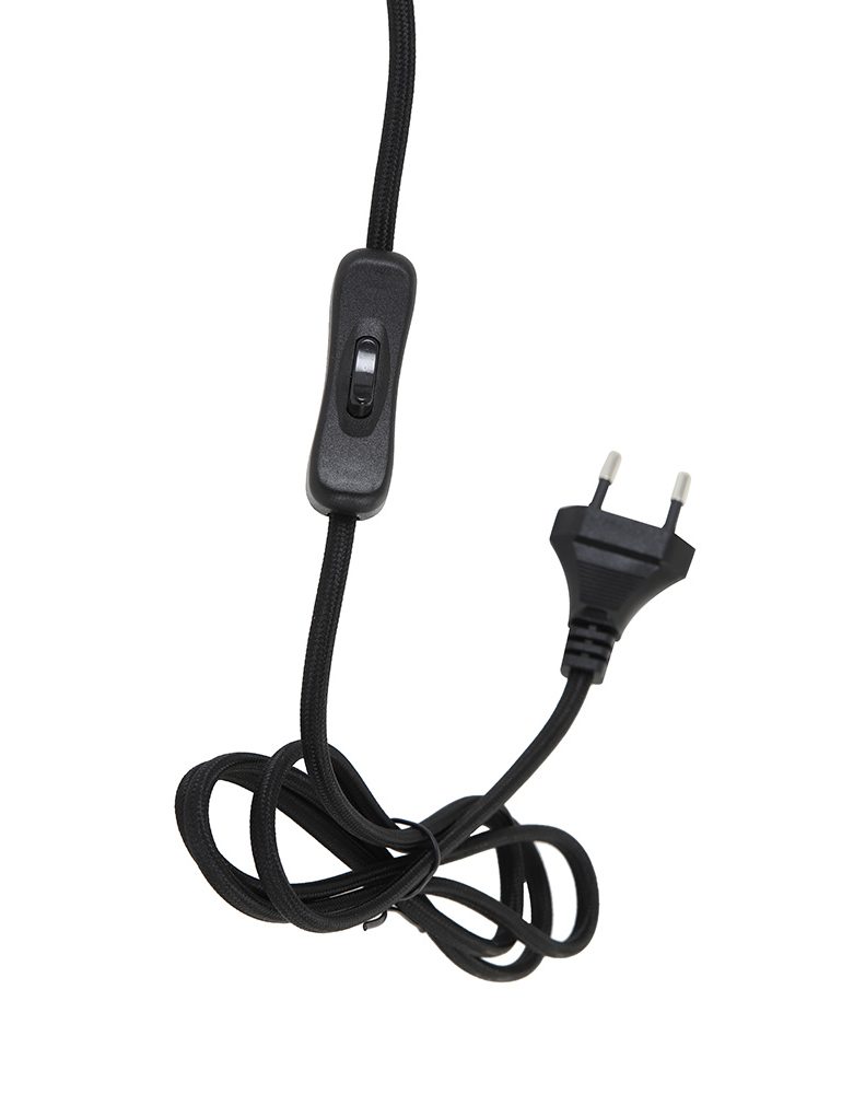 Lampe à poser girafe abat-jour vert Light & Living noir – Image 5