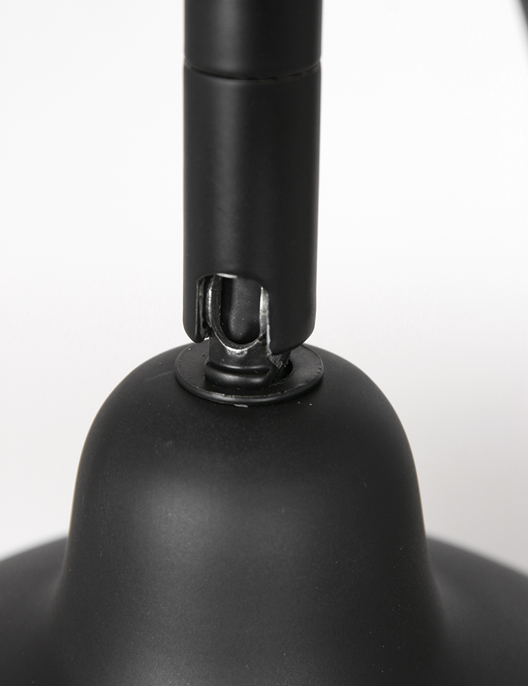 Lampe à poser noir de forme rétro Orion Light & Living – Image 5