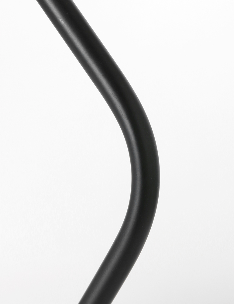 Lampe à poser noir de forme rétro Orion Light & Living – Image 6