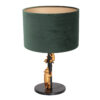 lampe-a-poser-oursons-dores-anne-light-et-home-abat-jour-velours-vert-8233zw
