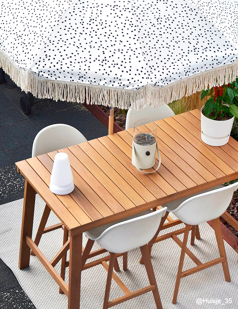 Lampe à poser pour extérieur Catch Lighting de Anne Lighting blanc – Image 9