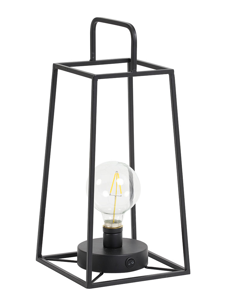 Lampe à poser sans cordon Light & Living Fauve noir – Image 2