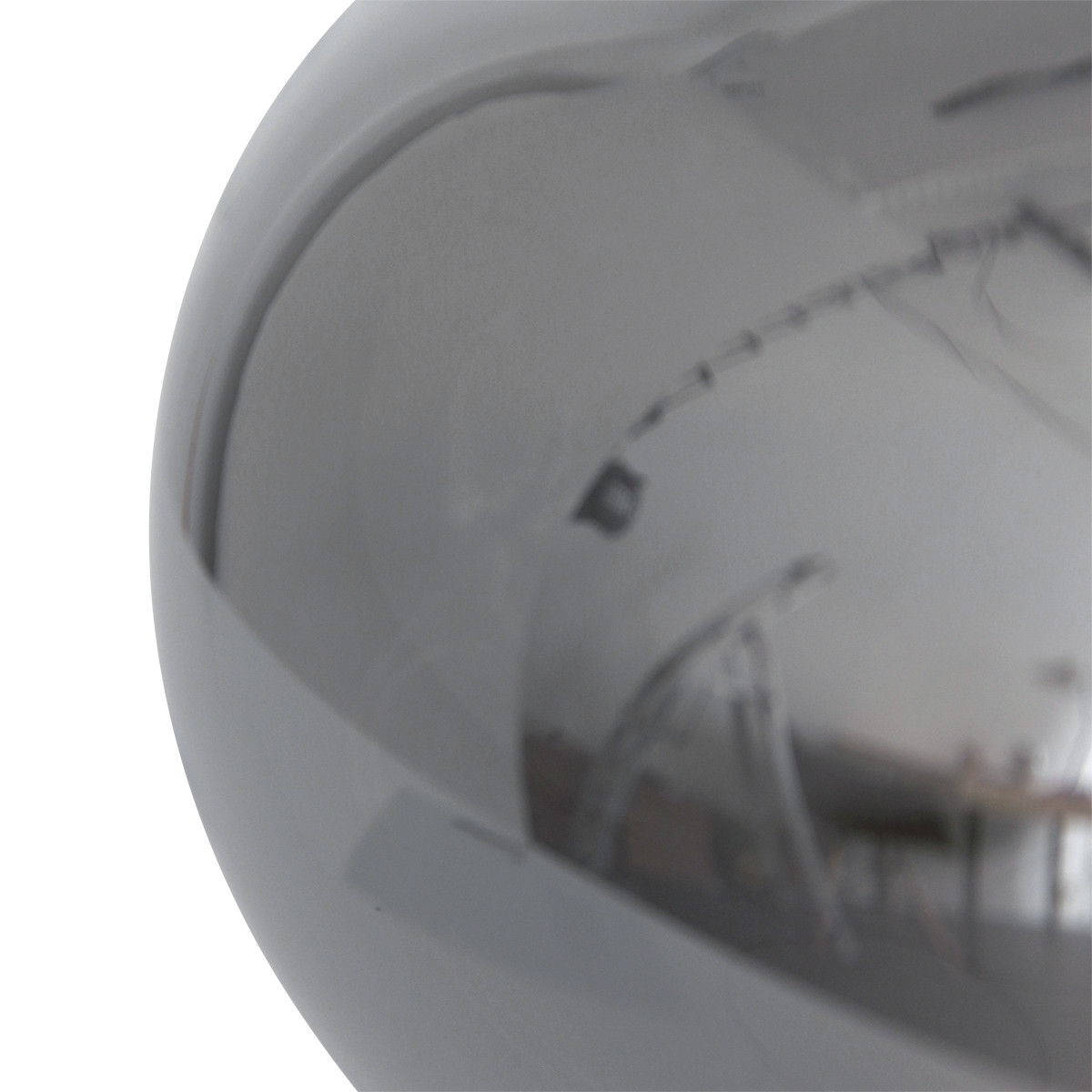 Lampe à poser sphère plate en verre fumé Reflexion Steinhauer – Image 7