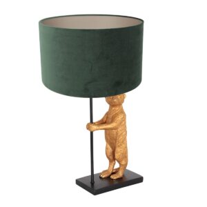 lampe-a-poser-suricate-abat-jour-velours-anne-light-et-home-animeux-vert-8226zw-2