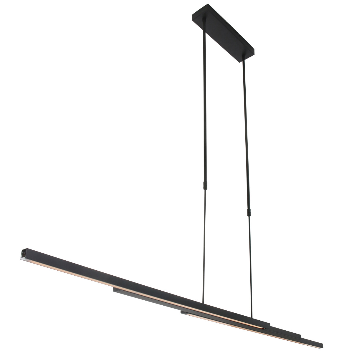 Lampe à suspension extensible noire Zelena de Steinhauer – Image 2
