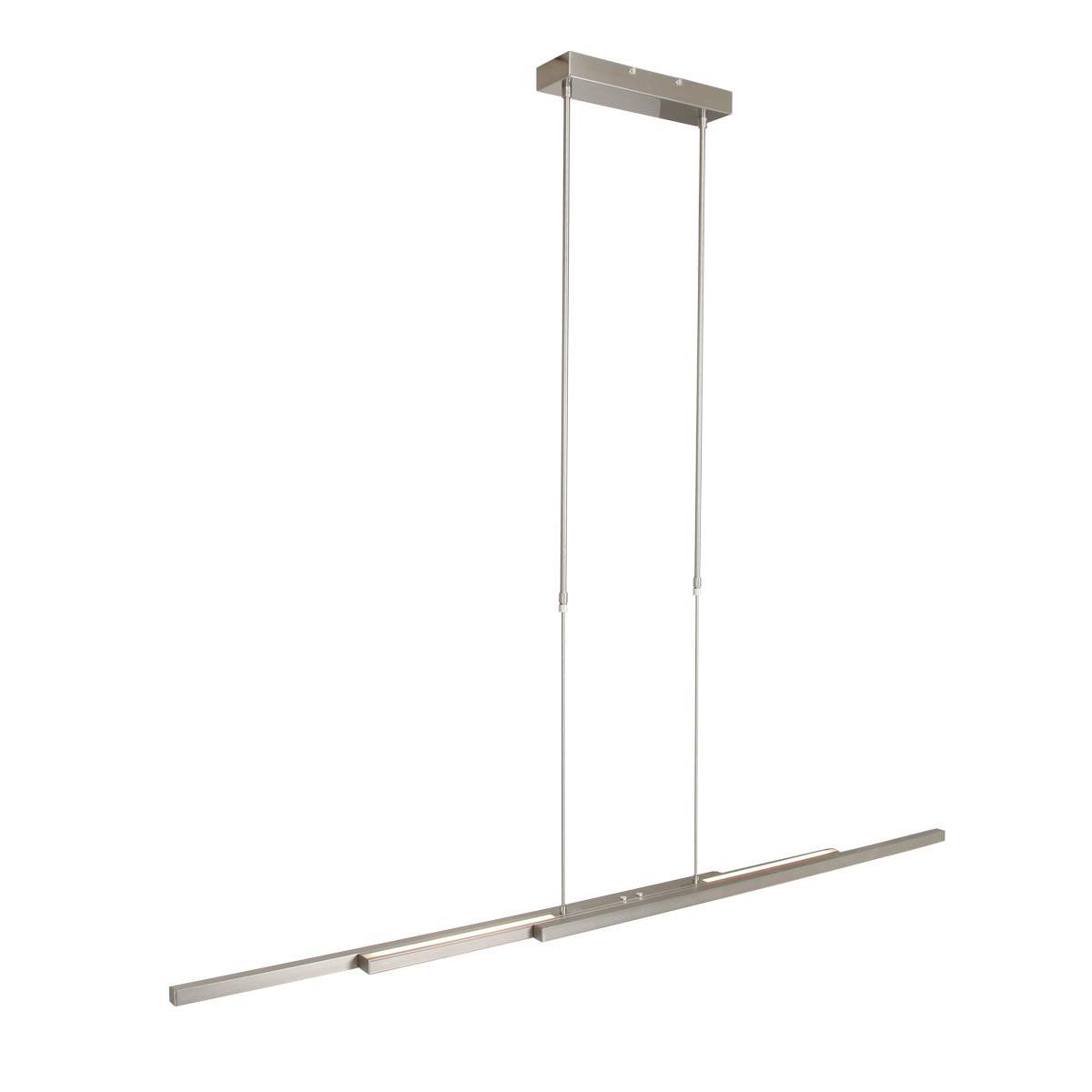 Lampe à suspension extensible Steinhauer Zelena en acier – Image 2