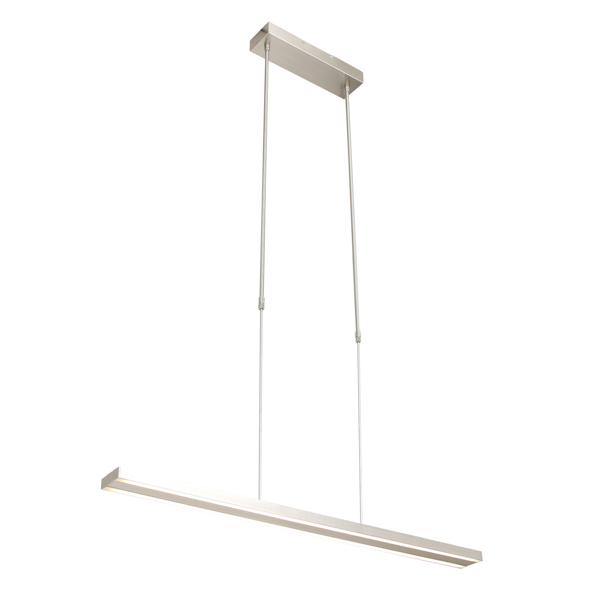 Lampe à suspension extensible Steinhauer Zelena en acier – Image 5